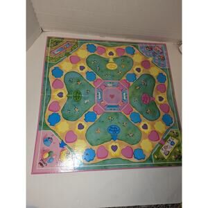 Vintage 1994 Polly Pockets Game Board Only Rose Art